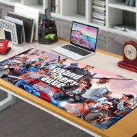 Grand Theft Auto GTA XXL Mousepad Gamer Gaming Mouse Pad อุปกรณ์เสริมคอมพิวเตอร์คีย์บอร์ดแล็ปท็อป Padmouse แผ่นรองเม้าส์ Gamer