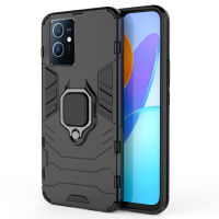 เคส iQOO U5e Case ชุดเกราะกันกระแทก Slim Rugged Hybrid Hard Plastic + Tpu Bracket Magnet 360 Ring Holder ฝาหลัง