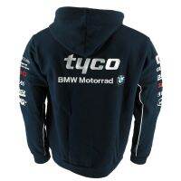 เสื้อกันหนาวผ้าฝ้ายแบบมีซิป motogp bmw