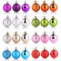 2023 Christmas Ball Christmas Tree Ornament Home Christmas Hanging Pendant New Year Party Decoration Gift Navidad random 1pc