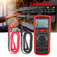 Insulation Resistance Meter Digital Megger Ohmmeter Handheld Insulation Tester 1MΩ-20GΩ Auto-Ranging High Accuracy LCD Insulation Measurement Instrument