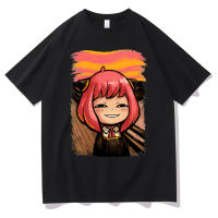 Anime New Spy X Family Anya Forger Graphic Print T Shirt Short Sleeve Manga Harajuku Men Oversized Tshirt Mens Streetwear XS-4XL-5XL-6XL