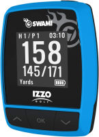 Izzo Swami Kiss Golf GPS Rangefinder - Handheld Golf GPS rangefinder, Distance Measurement Device Blue