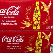 THÙNG 24 LON COCACOLA MẪU TẾT 320ML