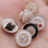 10Pcs-Button Luxury Resin Button Coat Trench Coat Sweater Accessories อุปกรณ์เย็บผ้า DIY ในรูปแบบต่างๆ