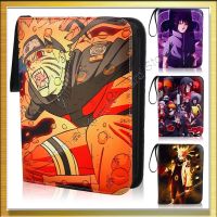 4/9Grids Anime Naruto Card Album Holder Games Anime Character Collection Cards Kids Gift For Children Card Book Zipper Card Bag