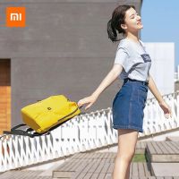 Xiaomi กระเป๋าเป้สะพายหลัง Mi กระเป๋าเป้สะพายหลังขนาดเล็กที่มีสีสันบางผู้ชายผู้หญิงที่เรียบง่ายกระเป๋านักเรียน 10L ความจุทุกวันกระเป๋ากีฬาลำลอง SK100106