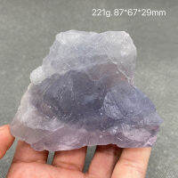 100 Natural Blue Purple Stepped Fluorite Cluster ตัวอย่างแร่อัญมณีระดับหินและคริสตัล