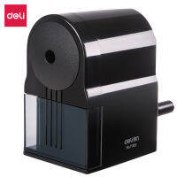 2021DELI Adjustable Rotary Pencil Sharpener for Different Pencil Tip Size Colored Pencil Sharpeners Stationery Supplies