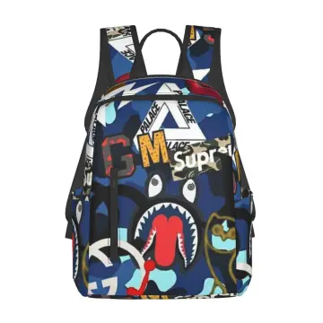 Bape book bags hot sale