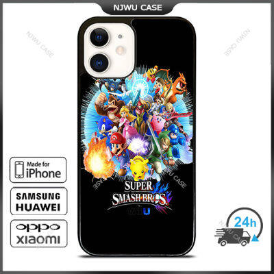 Super Smash Bros Wiiu Phone Case for iPhone 14 Pro Max / iPhone 13 Pro Max / iPhone 12 Pro Max / XS Max / Samsung Galaxy Note 10 Plus / S22 Ultra / S21 Plus Anti-fall Protective Case Cover