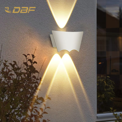Modern Wall Lamp LED Wall Light Up and Down Waterproof IP65 Aluminum Wall Sconces Indoor Outdoor for Bedroom Bathroom Porch 9W