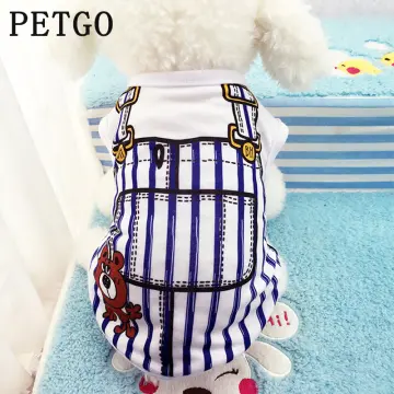 Cartoon Dinosaur Pattern Summer Pet Clothing for Cats Cool Dog Clothes for  Small Dogs Chihuahua Dog Vest Puppy Summer Clothes