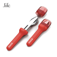 Zoku ชุดอุปกรณ์ ช้อน ส้อม และ มีด Coca-Cola Pocket Utensils by dotlife