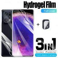 （ATG）3in1Lens สำหรับ Oppo ค้นหา X5opo FindX5 X 55Pro Findx5pro X5pro ScreenFilm Protector ไม่ใช่แก้ว