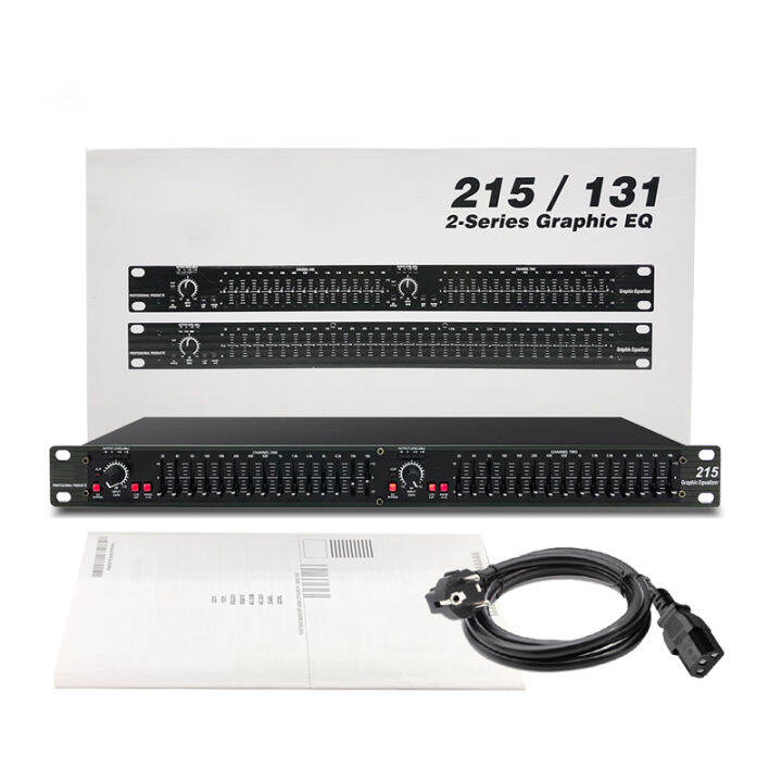 Graphic Equalizer 2 Channel With 15 EQ REAL SUBOUT (subwoofer Output