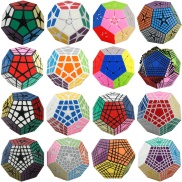 Bộ Sưu Tập Khối Rubik Carbon MoYu Meilong 2x2 3x3 4x4 5x5 Tam Giác 12 Mặt