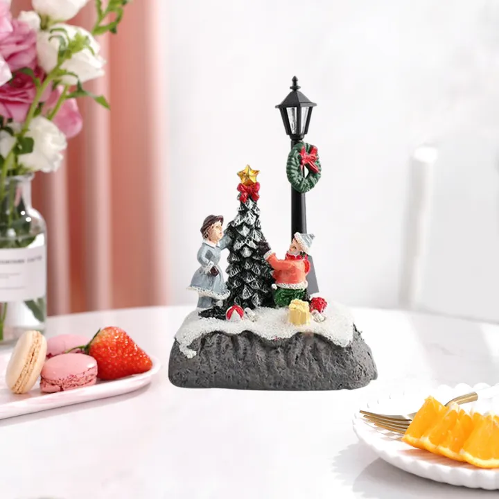 Moon Onair Christmas Scene Village Houses Snowmen Lighted Miniature Sets For Gift Decor Lazada - Strawberry Moon Home Decor Gifts Moon Onair Christmas Scene Village Houses Snowmen Lighted Miniature Sets For Gift Decor Lazada - Strawberry Moon Home Decor Gifts