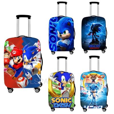 Elastic Luggage Protective Cover Case For Suitcase Protective Cover Trolley Cases Covers 3D Travel Accessories Hedgehog Pattern