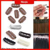 NIAOJIU 10/20/50pcs ความงาม เครื่องประดับ จัดแต่งทรงผม เครื่องมือต่อผม กิ๊บติดผม รูปตัวยู คลิปหนีบวิก หมุดโลหะ