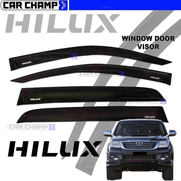 Toyota Hilux Vigo 2012 - 2015 OEM Window Door Visor / Sun Visor ...