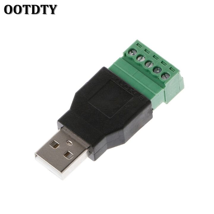 sought-after-ootdty-2ชิ้น-usb-ตัวเมียกับขั้วต่อแบบเกลียวปลั๊ก-usb-พร้อมขั้วต่อ-usb2-0แจ็คตัวเมีย-usb-ตัวเมียกับขั้วต่อตัวเมีย