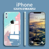 เคส iphone เคสไอโฟน iPhone7 7Plus 8 8Plus X XS XS MAX XR 11 PRO MAX 12 12PRO 12 PRO MAX  13 12PRO 13PRO MAX เคสโทรศัพท์สี  เคสโทรศัพท์แบบแก้ว