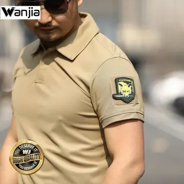 Men Military Tactical T Shirts Quick Dry Short Sleeve Camo Army Combat Shirt  Breathable Trekking Hunting Clothes Hiking T-Shirt - AliExpress