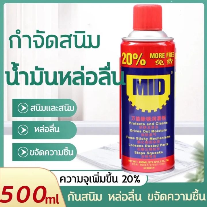 กําจัดสนิมอย่างรวดเร็ว-30-วินาที-500ml-น้ำยากัดสนิม-ล้างสนิม-ทำความสะอาดผิวโลหะ-น้ำยาขัดสนิม-น้ำยาขจัดคราบสนิม-สเปรย์กันสนิม-น้ำยาขจัดสนิม-สเปย์กันสนิม-น้ำยากัดสนิมรถ-น้ำยากำจัดสนิม-สเปรย์ขจัดสนิม-น้ำ