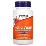 Folic Acid 800 mcg hộp 250 viên Now Foods - iHerb Việt Nam