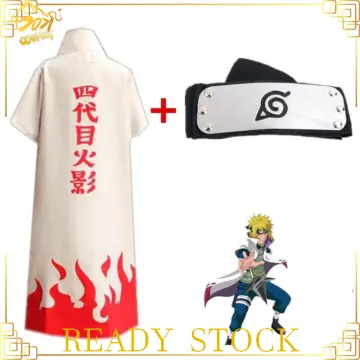 4th Hokage Coat  Minato Namikaze Naruto Cloak - Jacket Makers