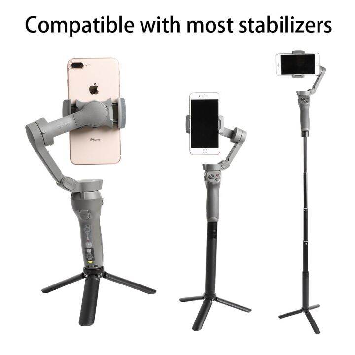 metal-mini-tripod-desktop-tabletop-stand-compact-tripod-for-zhiyun-smooth-4-dji-osmo-mobile-3-om4-gimbal-stabilizer-cameras