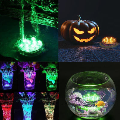 Pool Floating Light 13LED Waterproof Underwater Lamp Colorful Night Light for Outdoor Pond Fountain Vase Garden Swimming Pool