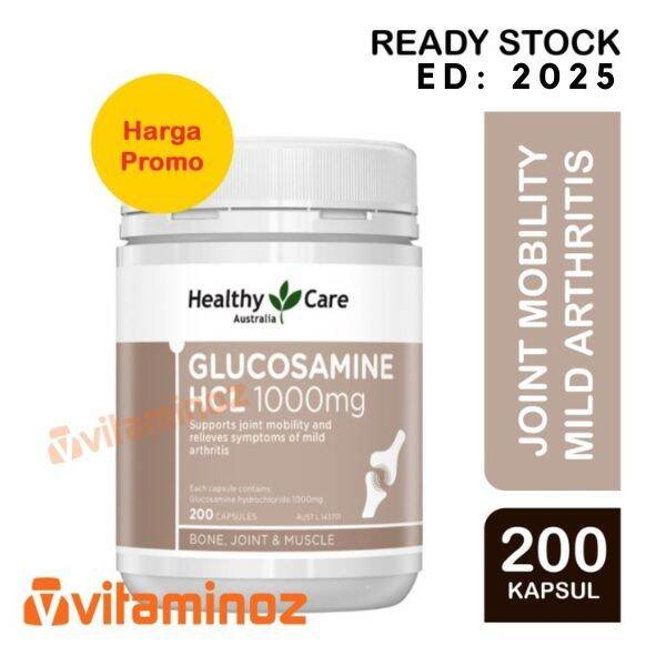 Healthy Care Glucosamine HCL 1000mg 200 Kapsul Lazada Indonesia