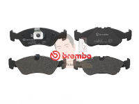 P59 017B ผ้าเบรก-F-แท้ BREMBO รุ่น Black : OPEL เวคตร้า Astra Vectra 02-&amp;gt; การันตีคุณภาพมาตรฐานโดย " เครอป อะไหล่ยนต์"