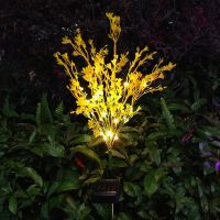 LED Solar Lawn Lamp Outdoor Villa Decoration Garden Lamp Rape Flower Plug-in Lamp Solar Lantern solar light outdoors