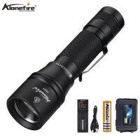 Alonefire X007 zoom led flashlight usb charging ultra bright torch xml t6 tactical torch Lanterna Zoomable Waterproof Flashlight