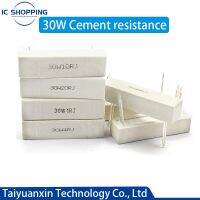 30W Cement Ceramic Power Resistance 5 0.5 300R 1.2 2 2.5 3 4 5 6 8 10 12 15 20 22 25 30 47 50 68 82 100 120 150 180 200 220Ohm