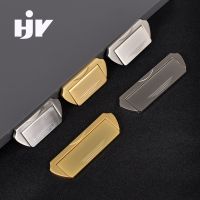 Zinc Alloy Silver Gold Hidden Handles Tatami Open-mounted Sliding Handles for Furniture Handle Drawer Bedside Cabinet Door Pulls Door Hardware