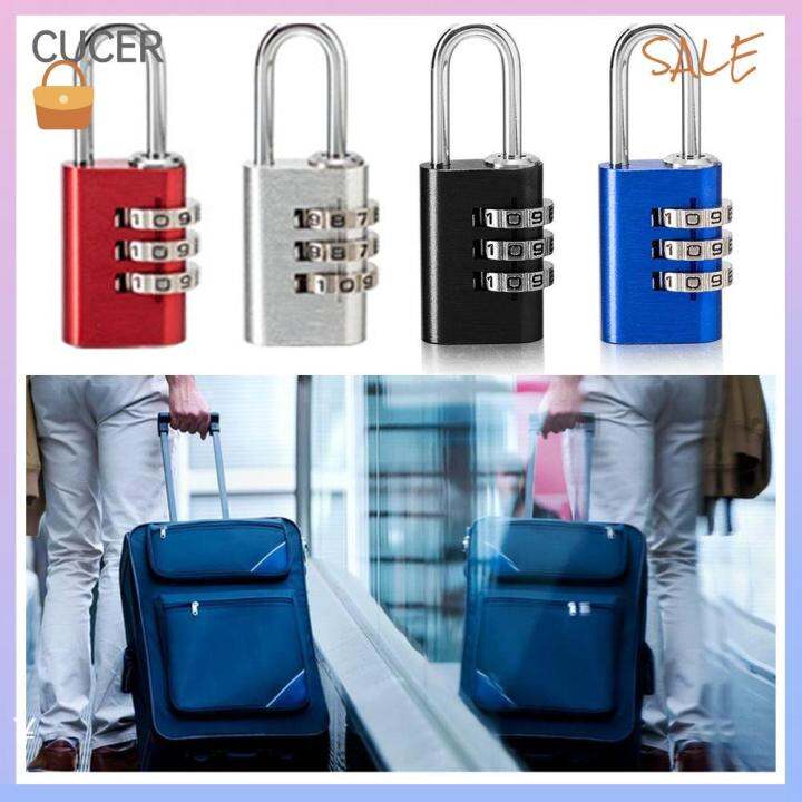 CBT Portable Mini Combination Lock Travel Password Lock Luggage Padlock
