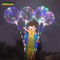 Balloon ลูกโป่งไฟฟ้า LED ขนาด 20 นิ้ว กระพริบ 3 จังหวะ เป่าด้วยลมธรรมชาติ ลูกโป่งเรีองแสง ลูกโป่ง สำหรับตกแต่งปาร์ตี้ วันเกิด DIY