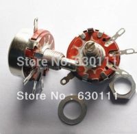 WTH118-1A 2W 1K 2.2K 4.7K 10K 22K 47K 100K 150K 220K 330K 470K ohm 1M Rotary Taper Potentiometer