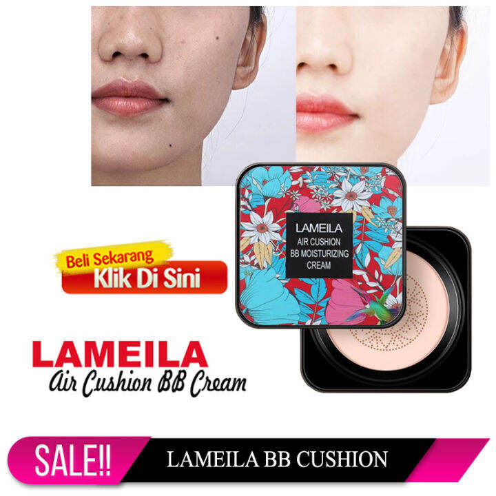 VIRAL TIK TOK !! Bedak Glowing Tahan Lama LAMEILA 5059 BB Cushion ...