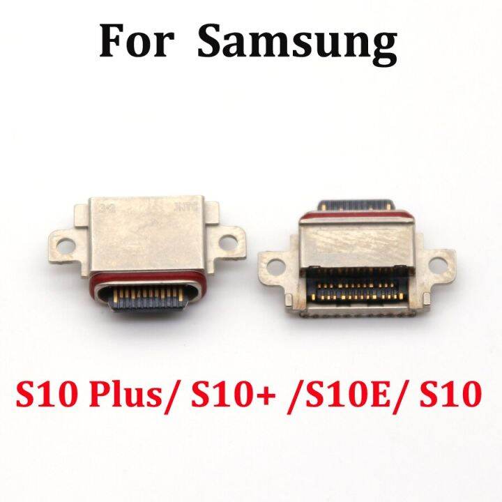 hot-nang20403736363-10pcs-usb-ชาร์จพอร์ตหัวต่อซัมซุง-galaxy-s10-plus-s10-g975-g9750-g977-s10e-g970-g9700-s10-g973ปลั๊กที่ชาร์จ-dock