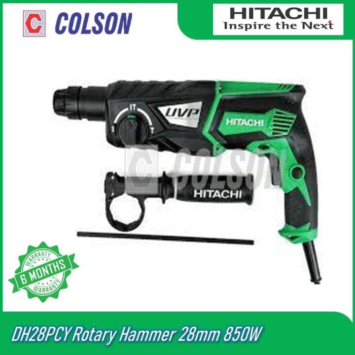 Hitachi 850W 28MM 3 Mode SDSplus Rotary Hammer DH28PCY Lazada