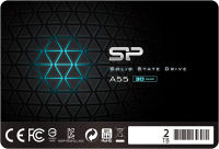 SP Silicon Power Silicon Power 2TB SSD 3D NAND A55 SLC Cache Performance Boost SATA III 2.5" 7mm (0.28") Internal Solid State Drive (SP002TBSS3A55S25) 2TB A55