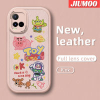 JIUMOO เคสสำหรับ Vivo Y21 Y21s 2021 Y21e Y21a Y33t Y33s T1x 4G เคสลายการ์ตูนหุ่นยนต์ของเล่นน่ารักดีไซน์ใหม่กันกระแทกเคสใส่โทรศัพท์หนังซิลิโคนนิ่มเลนส์กล้องถ่ายรูป Y21t รวมทุกอย่าง