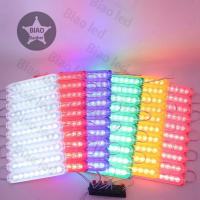 ไฟโมดุล LED Module 9led 24v รถใหญ่ หกล้อ สิบล้อ มี8สีให้เลือก 10ชิ้น(1แผง)