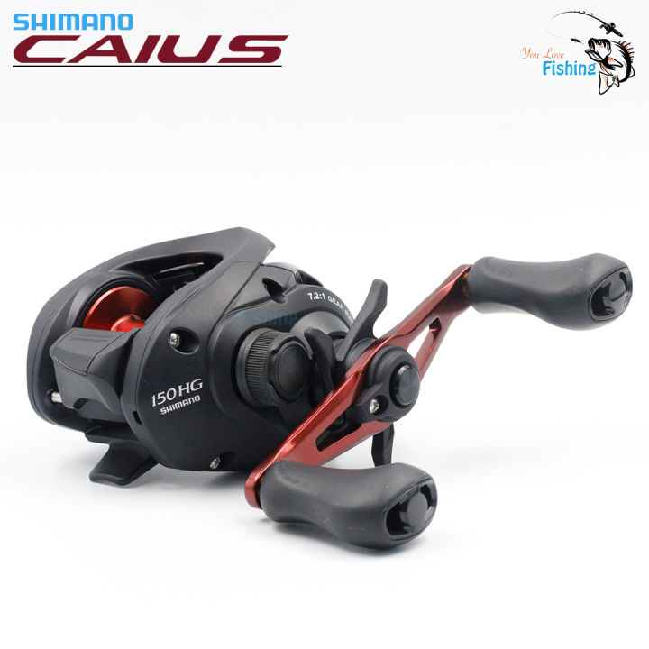 มาใหม่ล่าสุด-ปี-2019-รอกหยดน้ำ-shimano-caius-รอบ-7-มี-150hg-หมุนขวา-และ-151hg-หมุนซ้าย-ของแท้มีใบรับประกันภายในกล่อง-ประกันeastern