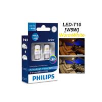 PHILIPS หลอดไฟหรี่ X-treme Ultinon LED 4000K T10